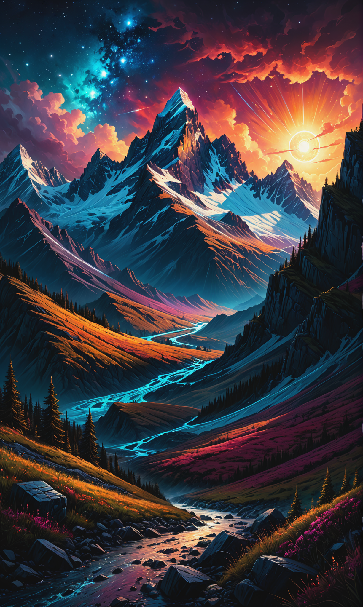 02780-2090114966-Mountains, painted, intricate, volumetric lighting, beautiful, rich deep colors masterpiece, sharp focus, ultra detailed, in the.png